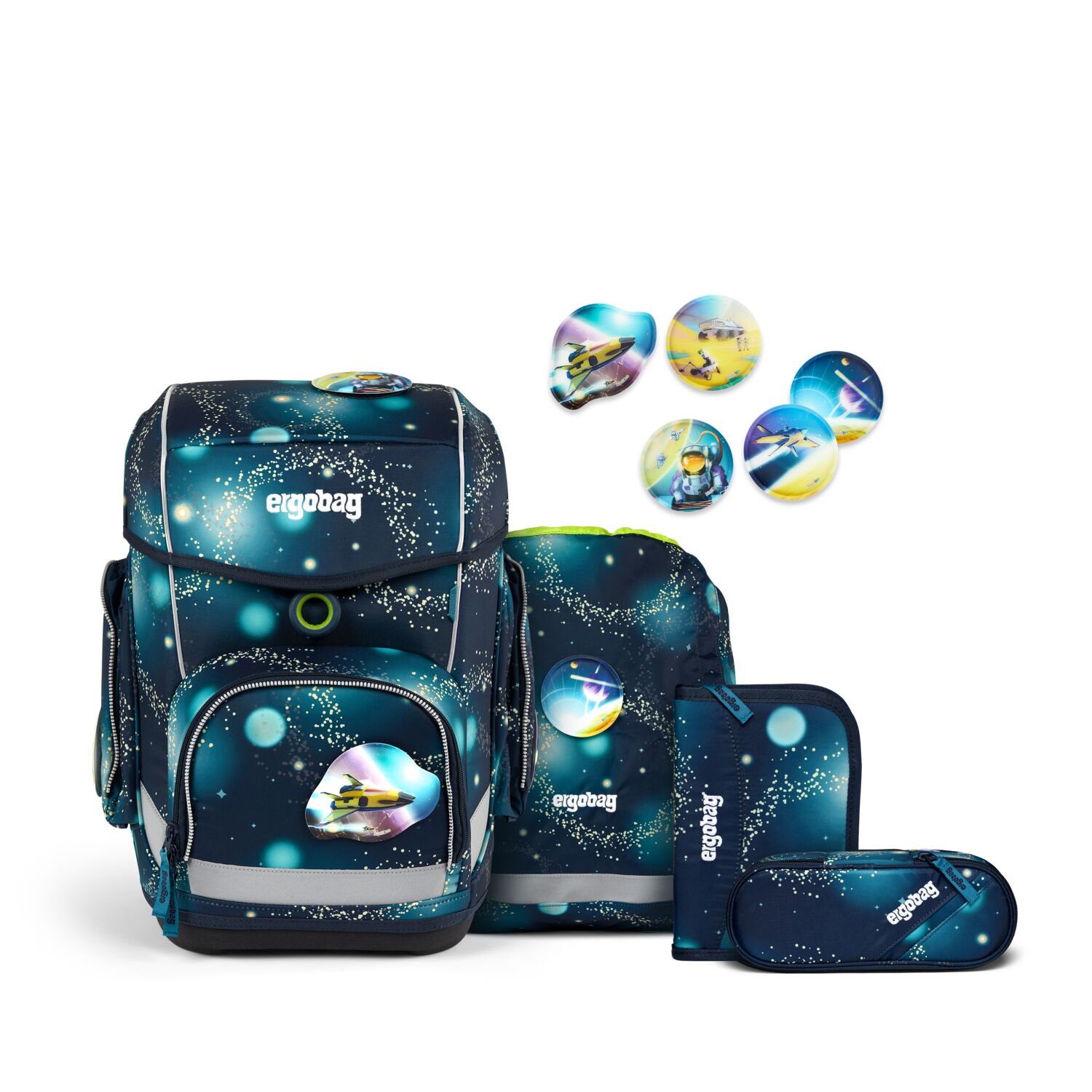 ergobag Cubo Galaxy Glow Edition