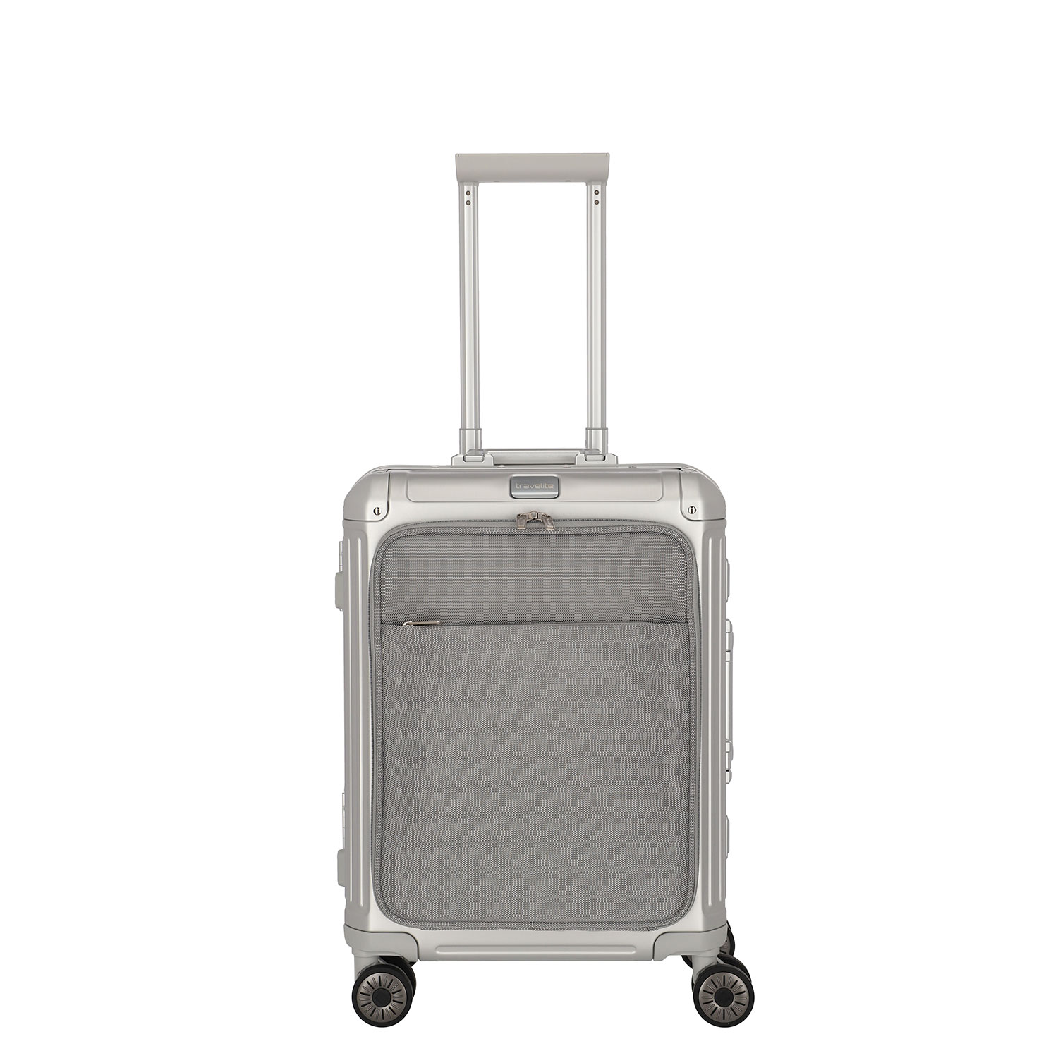 travelite NEXT 4w Trolley S mit Vortasche